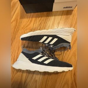 Adidas Questar Rise Dark Gray and White Running Shoes